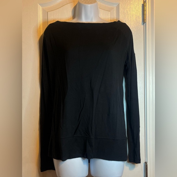 Athleta Coaster Luxe Recover Sweatshirt- Black – Size Small 🖤 - Picture 2 of 6